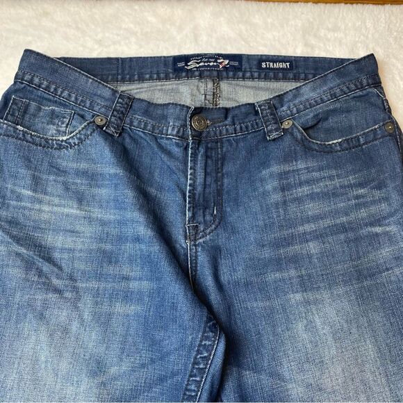 Seven 7 Straight Leg Jeans Size 38 - Picture 8 of 16
